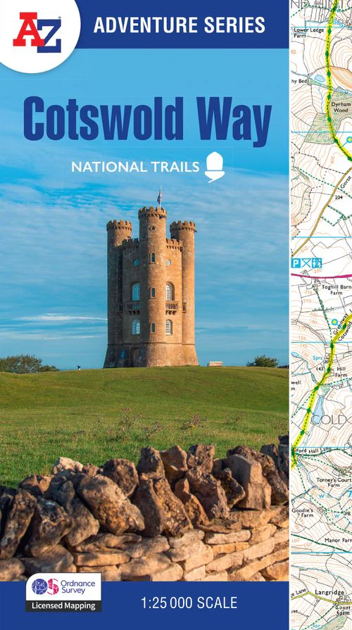 A -Z Adventure Series - Cotswold Way: with Ordnance Survey mapping (New Revised Third edition)