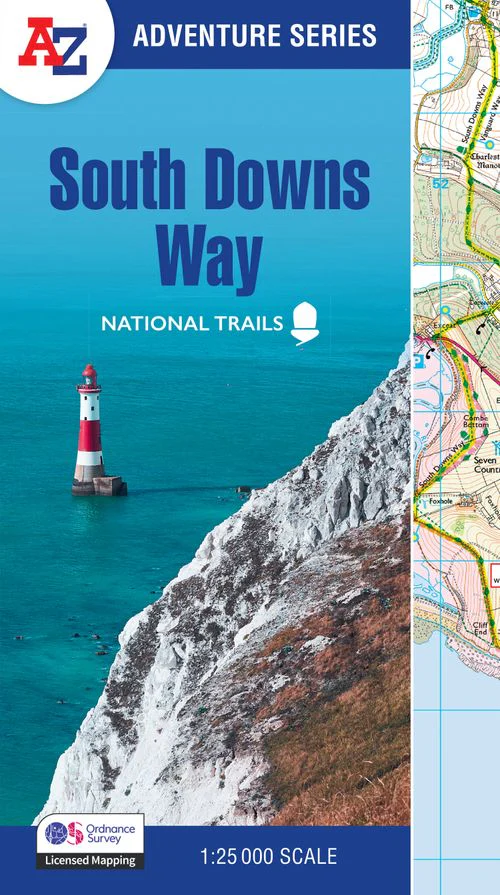 A -Z Adventure Series - South Downs Way: with Ordnance Survey mapping (New Revised Fifth edition)