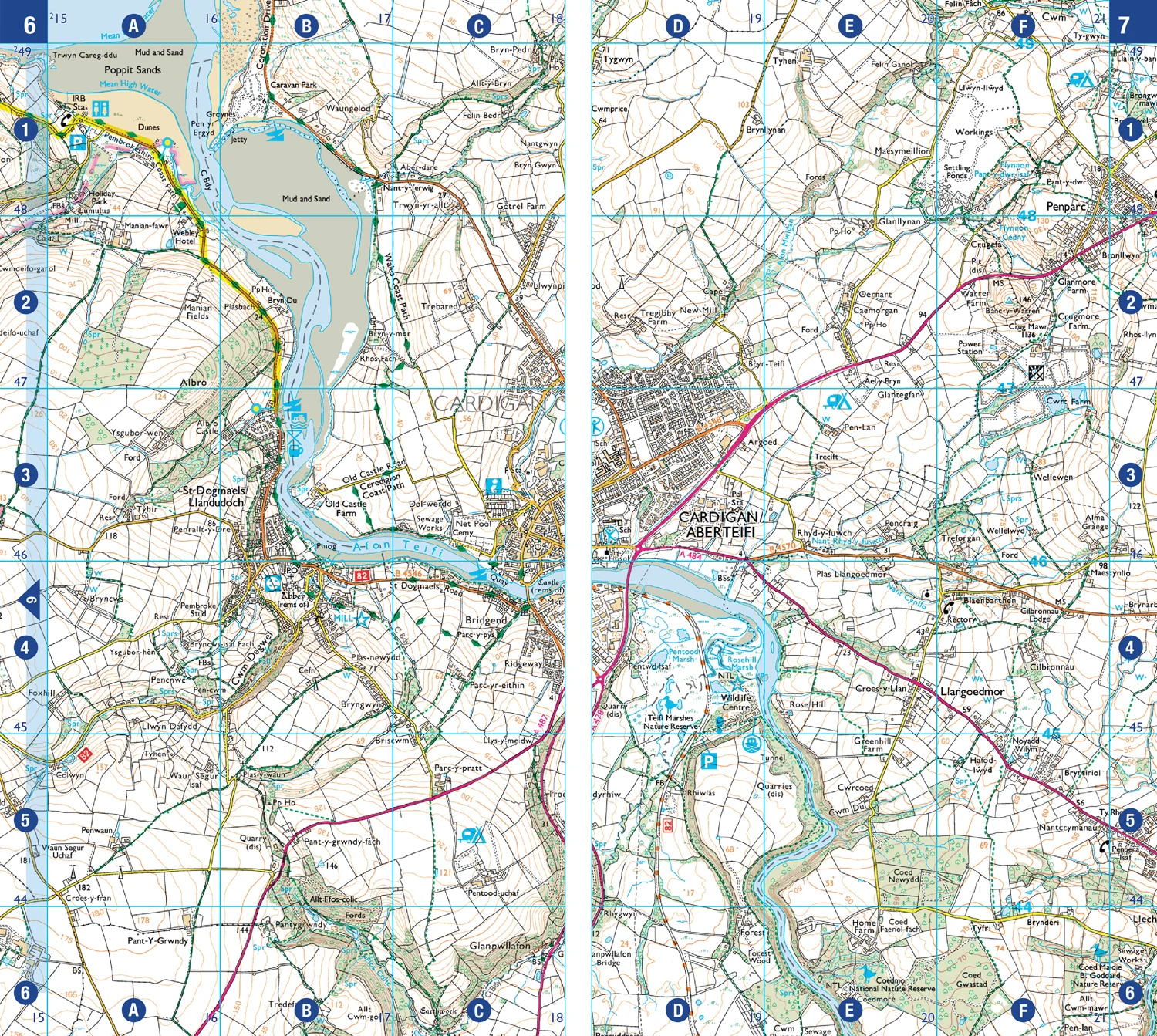 77-a-z-adventure-series-pembrokeshire-coast-path-with-ordnance-survey-mapping-new-revised-third-edition--3.webp A -Z Adventure Series - Pembrokeshire Coast Path: with Ordnance Survey mapping (New Revised Third edition)
