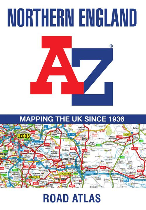 Northern England A-Z Road Atlas: (New Fifth edition)