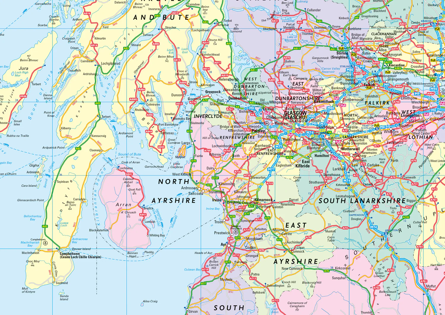 814-collins-road-atlas-2026-collins-road-map-of-scotland-folded-road-map-3.webp Collins Road Atlas - 2026 Collins Road Map of Scotland: Folded Road Map