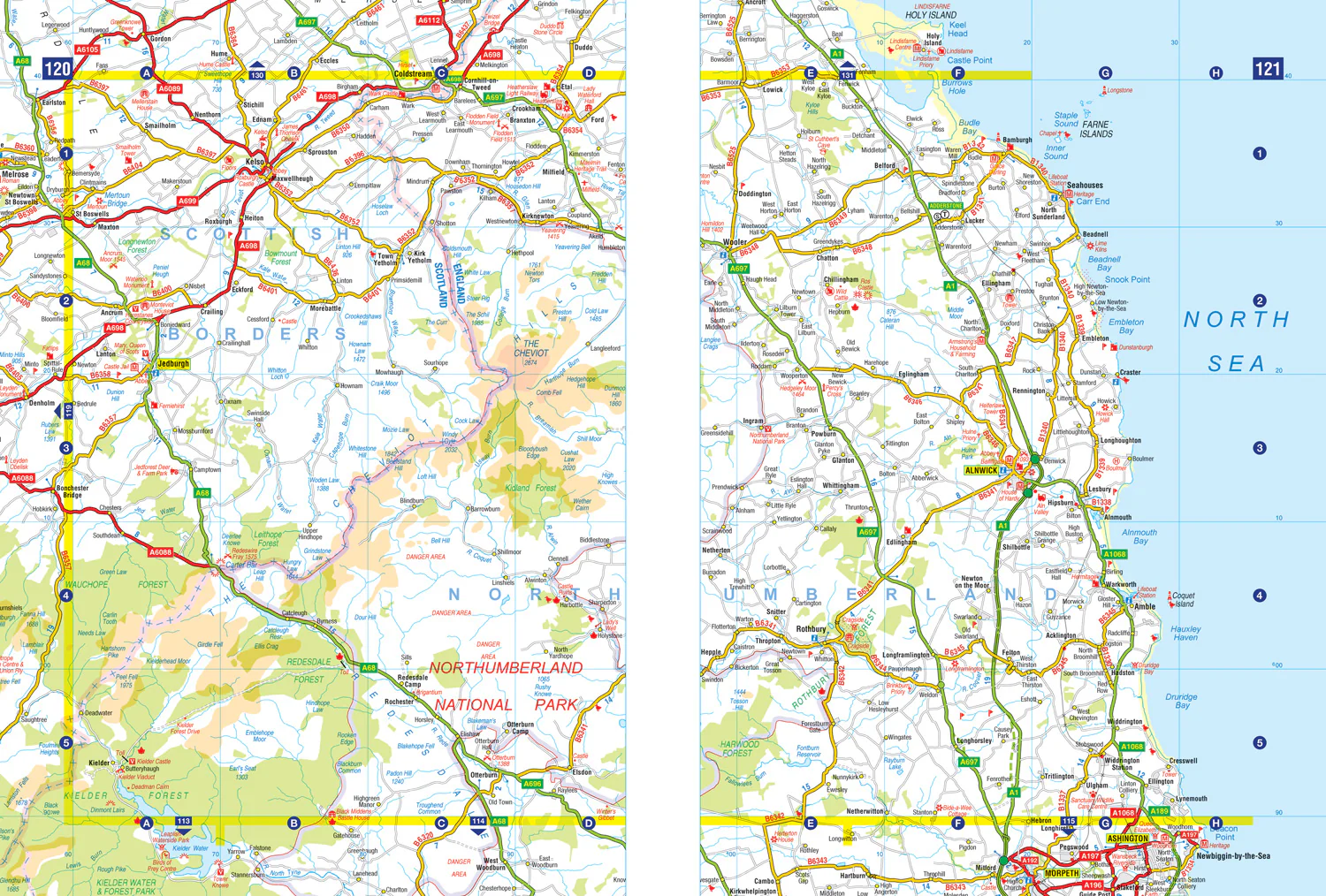 84-great-britain-a-z-handy-road-atlas-2026-a5-spiral-easy-to-read-map-of-great-britain-in-a5-size-with-spiral-binding-3.webp Great Britain A-Z Handy Road Atlas 2026 (A5 Spiral): Easy to read map of Great Britain in A5 size with spiral binding