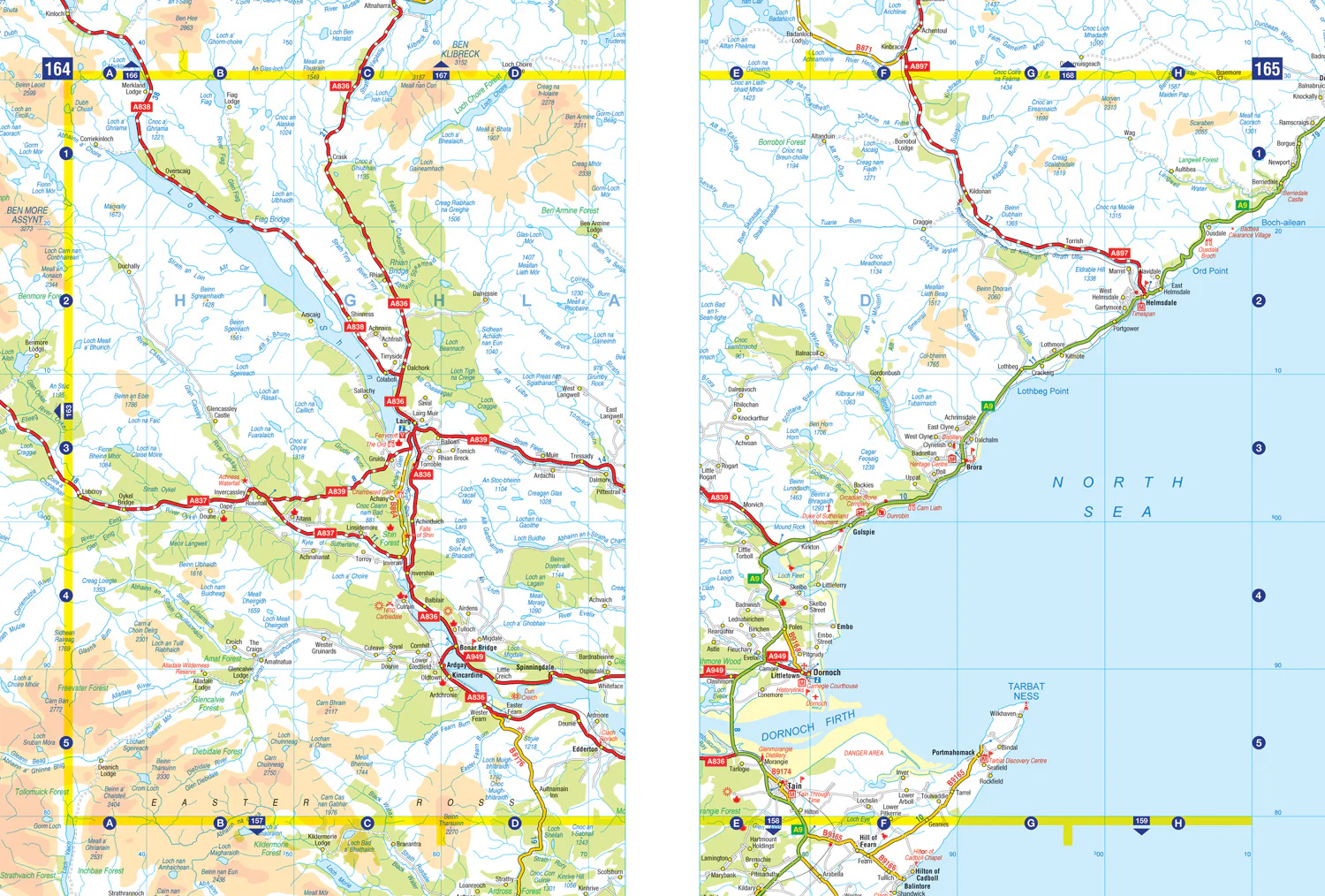 84-great-britain-a-z-handy-road-atlas-2026-a5-spiral-easy-to-read-map-of-great-britain-in-a5-size-with-spiral-binding-4.webp Great Britain A-Z Handy Road Atlas 2026 (A5 Spiral): Easy to read map of Great Britain in A5 size with spiral binding