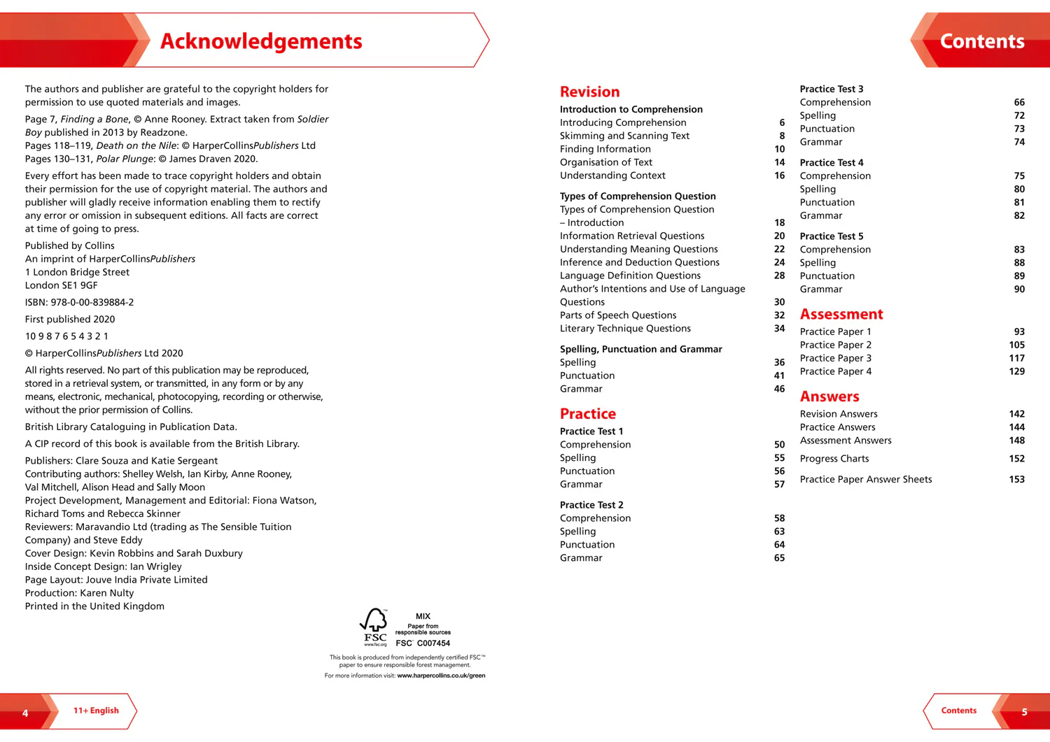 Collins 11+ Practice - 11+ English Complete Revision, Practice & Assessment for GL: For the 2025 GL Assessment Tests