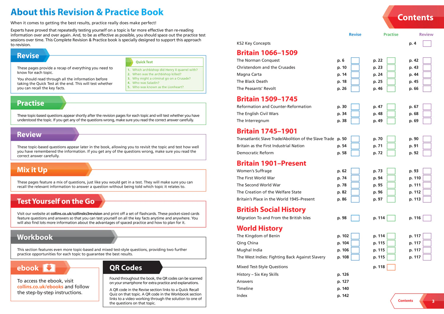 Collins KS3 Revision - KS3 History All-in-One Complete Revision and Practice: Ideal for Years 7, 8 and 9