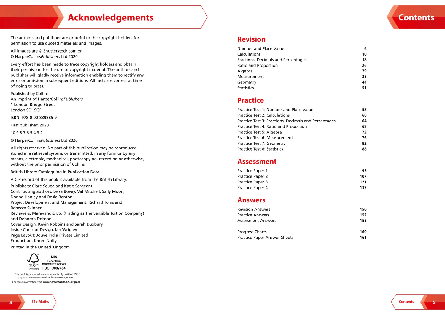 Collins 11+ Practice - 11+ Maths Complete Revision, Practice & Assessment for GL: For the 2025 GL Assessment Tests
