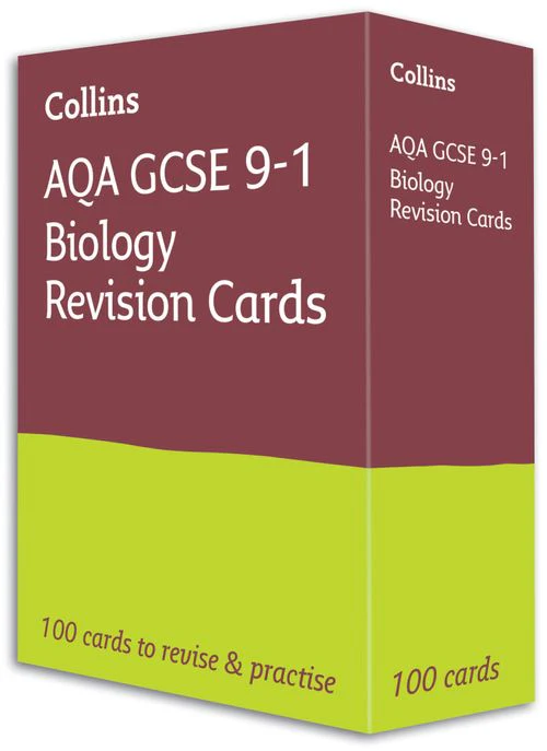 Collins GCSE Grade 9-1 Revision - AQA GCSE 9-1 Biology Revision Cards: Ideal for the 2026 and 2027 exams