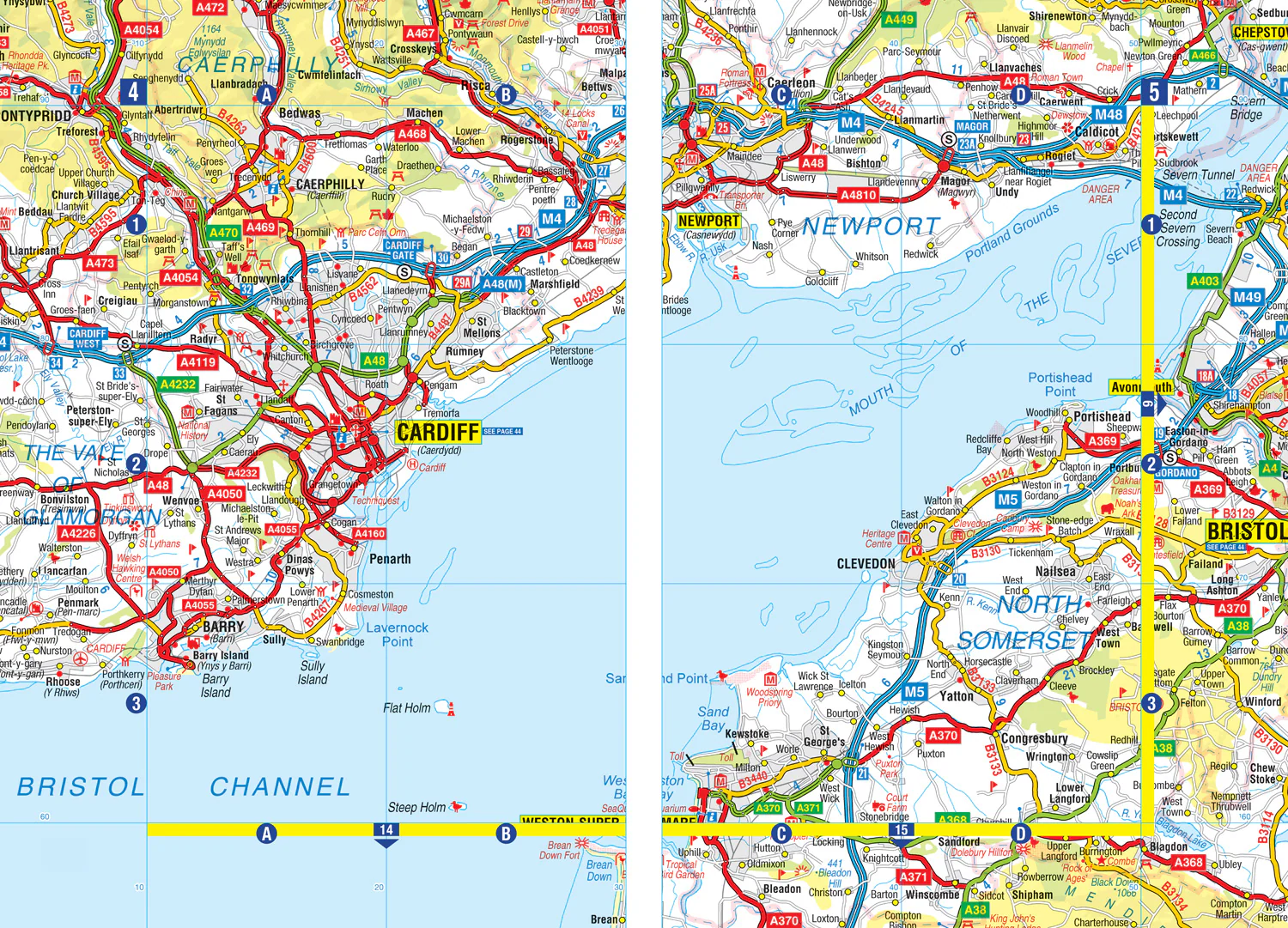 86-southern-england-a-z-road-atlas-13th-edition--3.webp Southern England A-Z Road Atlas: (13th edition)