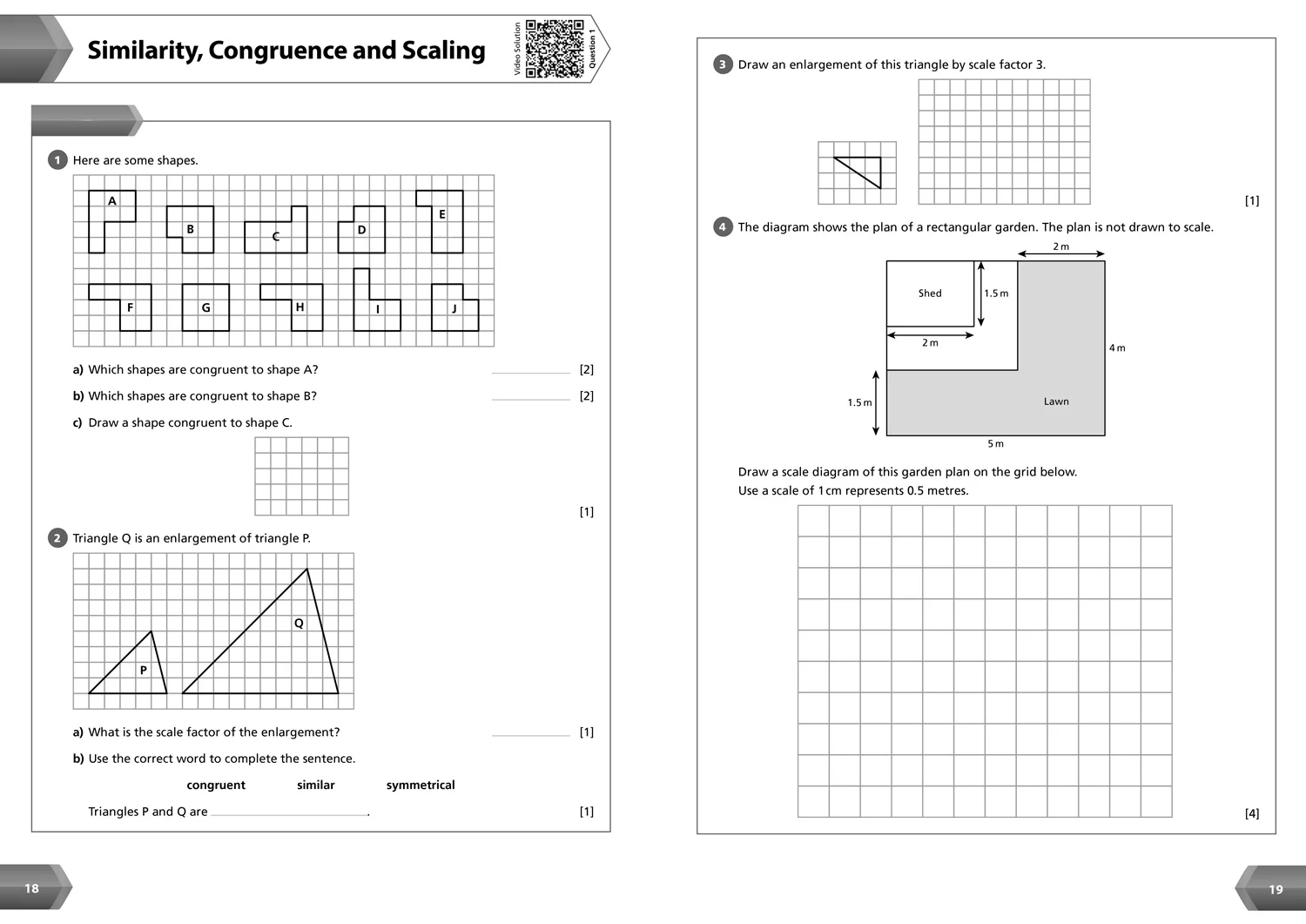 Collins KS3 Revision - KS3 Maths Year 9 Workbook: Ideal for Year 9