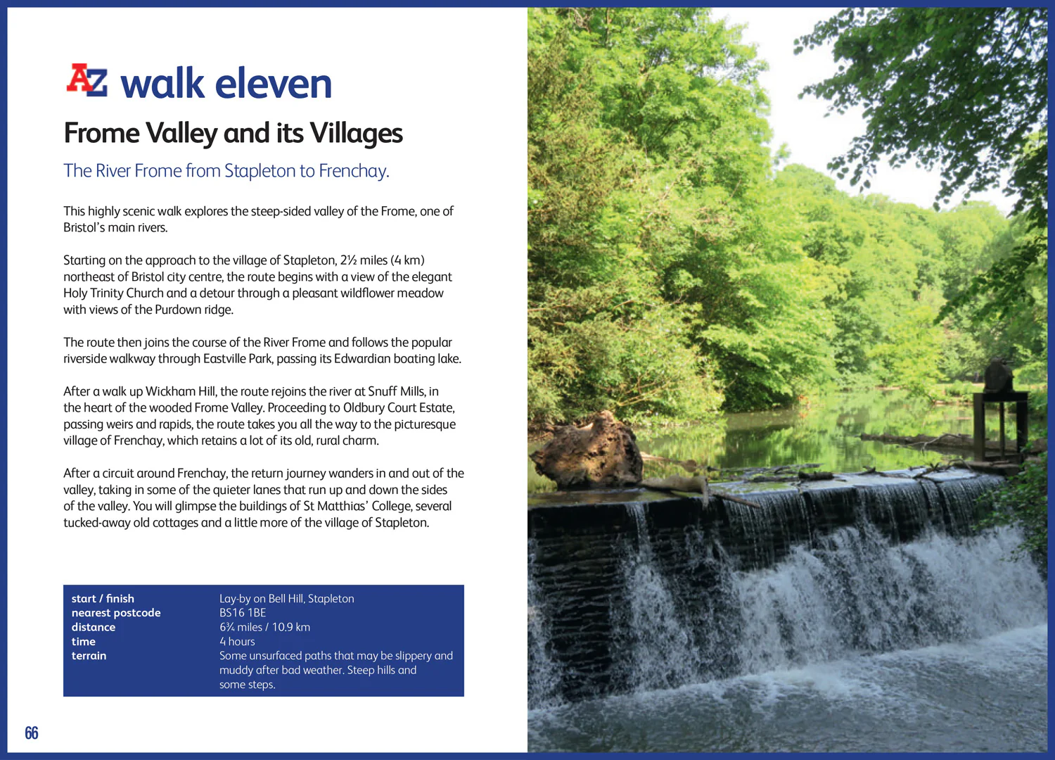 A -Z Bristol & Bath Hidden Walks: Discover 20 routes in and around the cities
