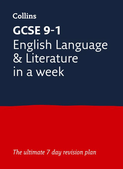 Collins GCSE Grade 9-1 Revision - GCSE 9-1 English Language and Literature In A Week: Ideal for the 2026 and 2027 exams