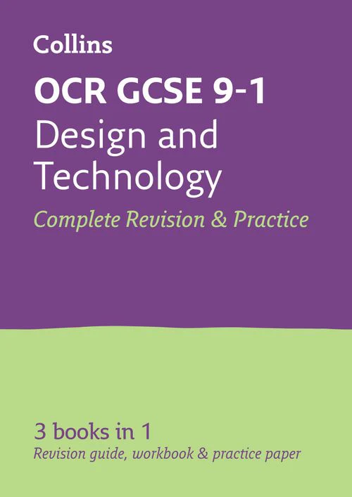 Collins GCSE Grade 9-1 Revision - OCR GCSE 9-1 Design & Technology All-in-One Complete Revision and Practice: Ideal for the 2026 and 2027 exams