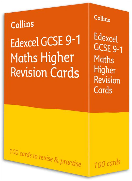 Collins GCSE Grade 9-1 Revision - Edexcel GCSE 9-1 Maths Higher Revision Cards: Ideal for the 2026 and 2027 exams