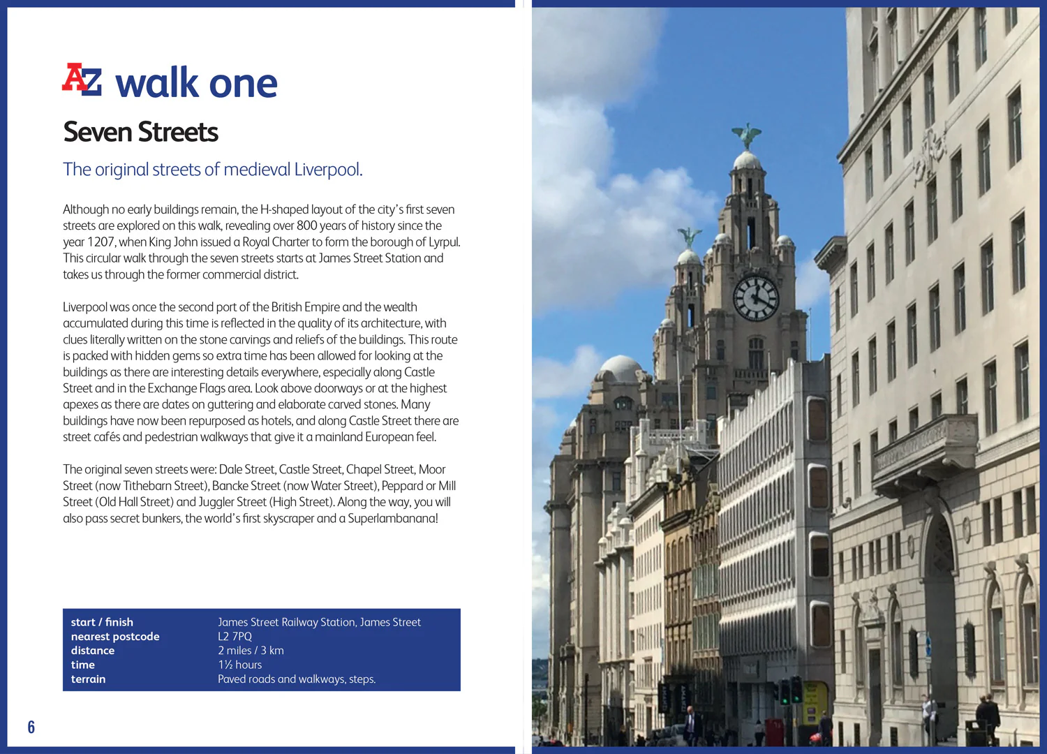 A -Z Liverpool Hidden Walks: Discover 20 routes in and around the city