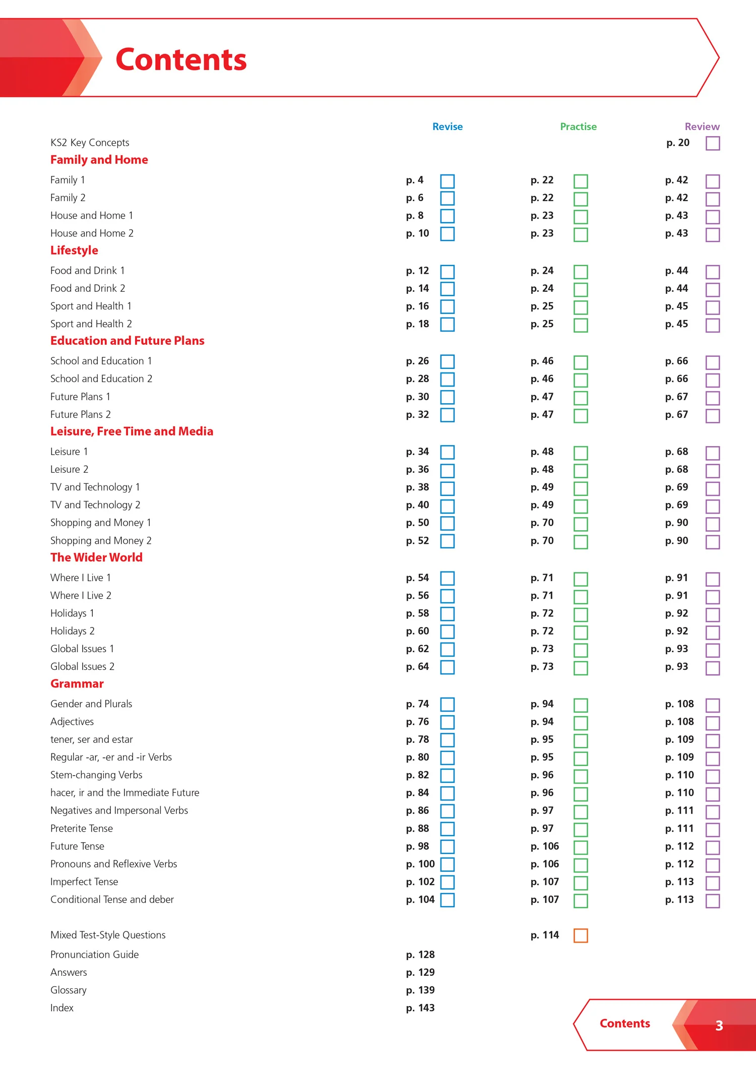 Collins KS3 Revision - KS3 Spanish All-in-One Complete Revision and Practice: Ideal for Years 7, 8 and 9