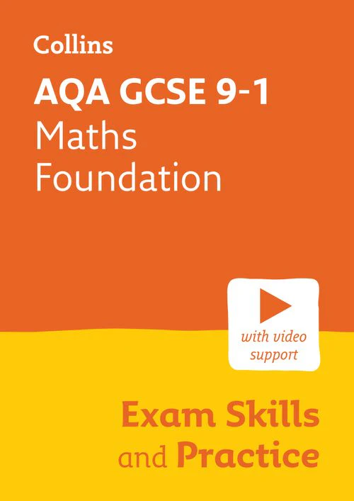 Collins GCSE Grade 9-1 Revision - AQA GCSE 9-1 Maths Foundation Exam Skills and Practice: Ideal for the 2026 and 2027 exams