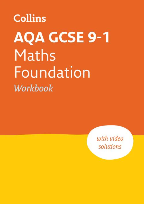 Collins GCSE Grade 9-1 Revision - AQA GCSE 9-1 Maths Foundation Workbook: Ideal for the 2026 and 2027 exams