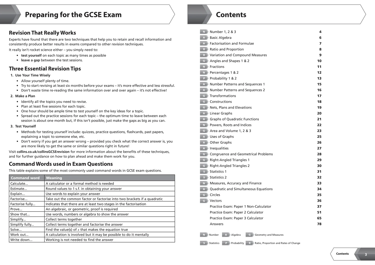Collins GCSE Grade 9-1 Revision - AQA GCSE 9-1 Maths Foundation Workbook: Ideal for the 2026 and 2027 exams