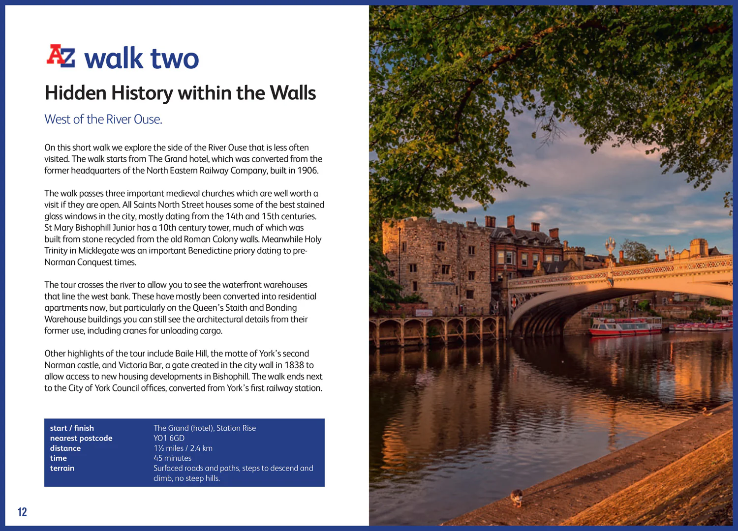 A -Z York Hidden Walks: Discover 20 routes in and around the city