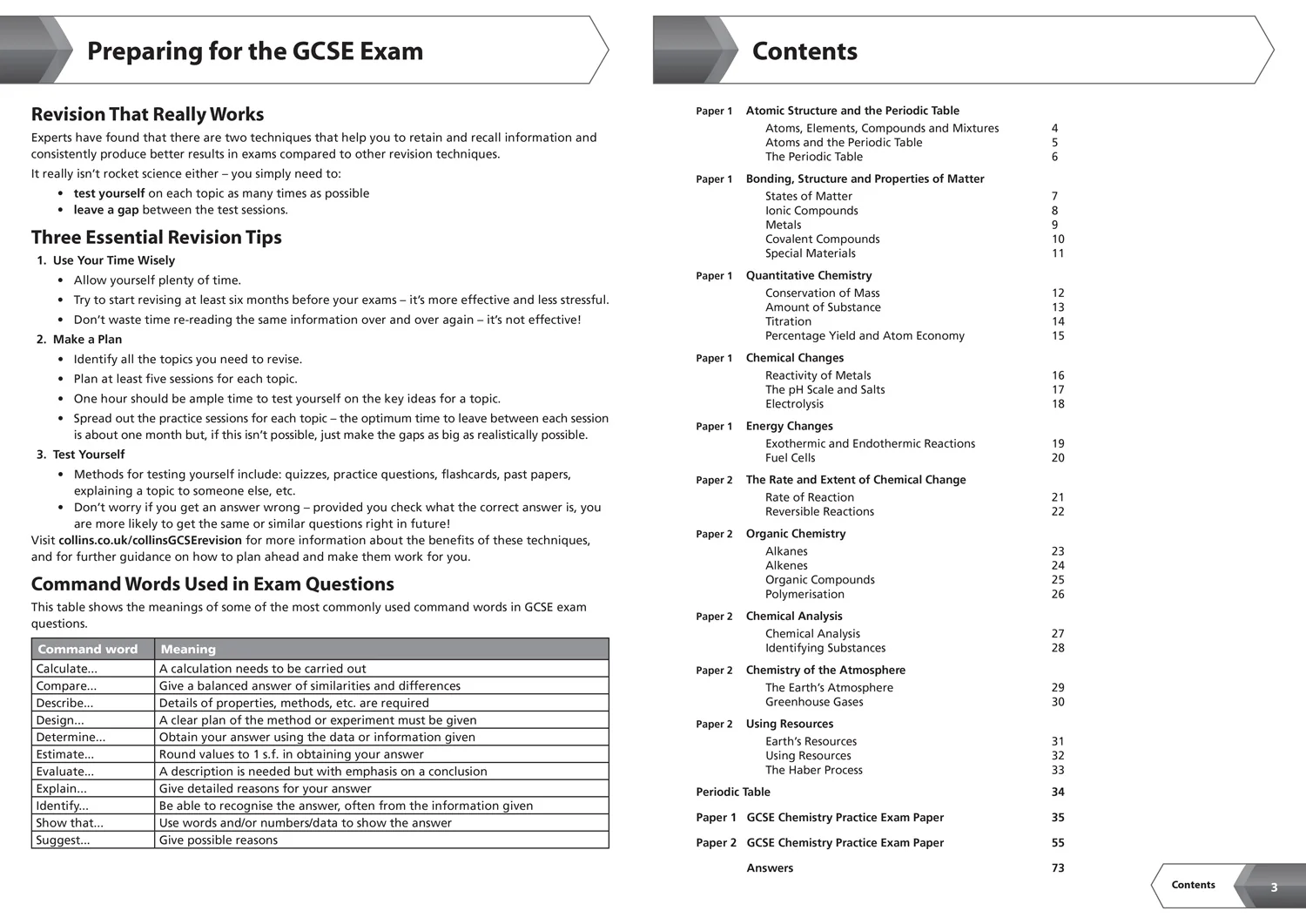 Collins GCSE Grade 9-1 Revision - AQA GCSE 9-1 Chemistry Workbook: Ideal for the 2026 and 2027 exams