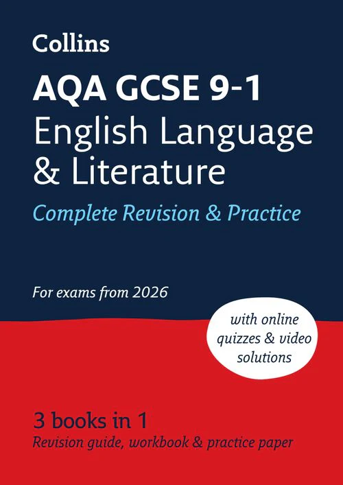 Collins GCSE Grade 9-1 Revision - AQA GCSE 9-1 English Language and Literature Complete Revision & Practice: Ideal for the 2026 and 2027 exams (Third edition)